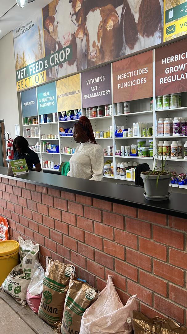 Vet, Feed & Crop retail section