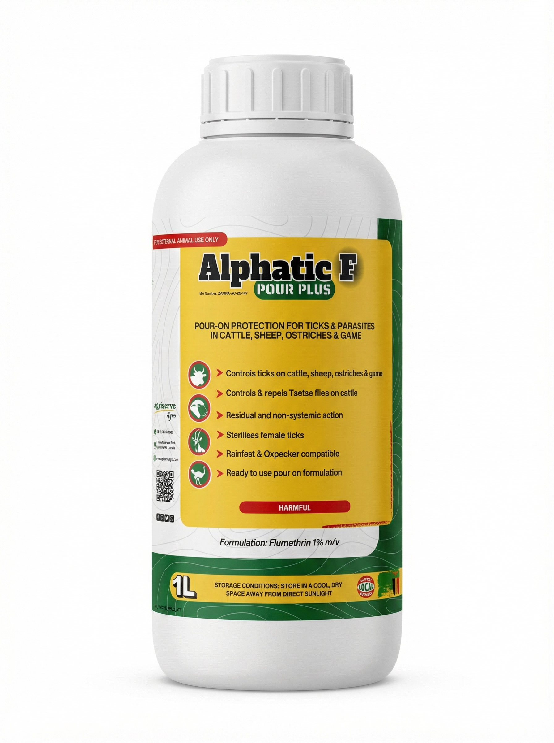 Alphatic F Pour Plus flumethrin pour-on
